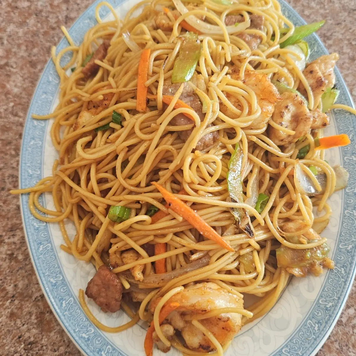 Pan-Fried Noodles