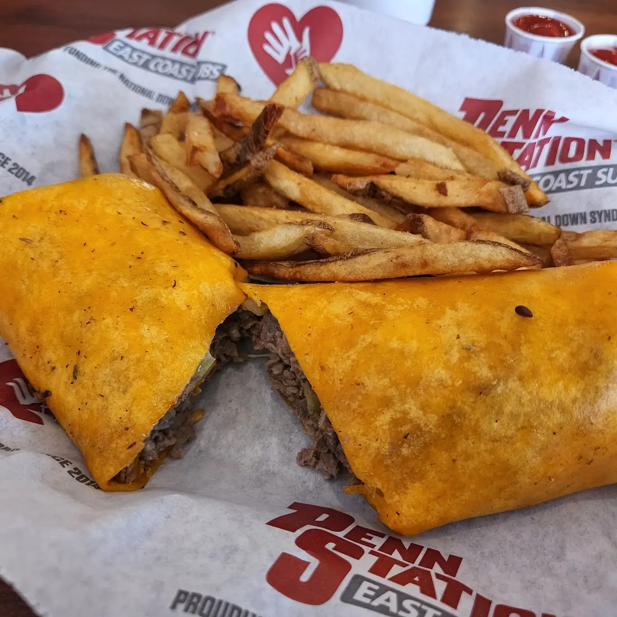 Philly Cheesesteak Wrap