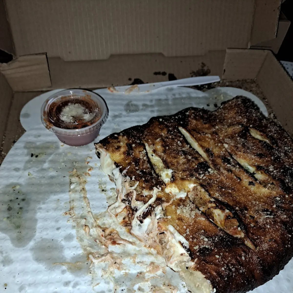 Philly Cheesesteak Calzone