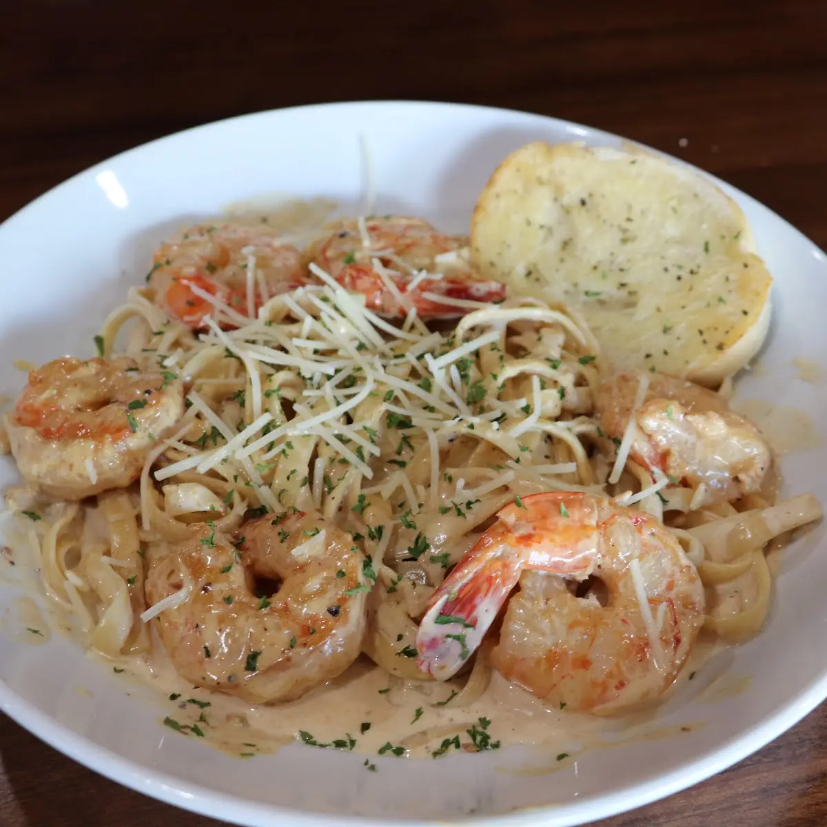 Jumbo Shrimp Alfredo