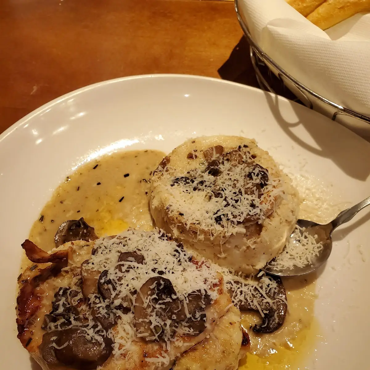 Stuffed Chicken Marsala