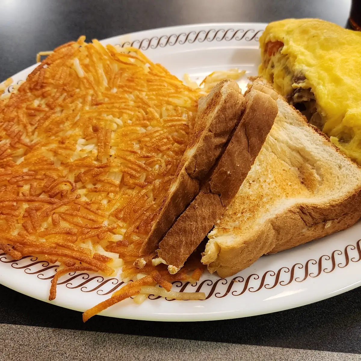 Toasted Sandwiches and Hash Browns