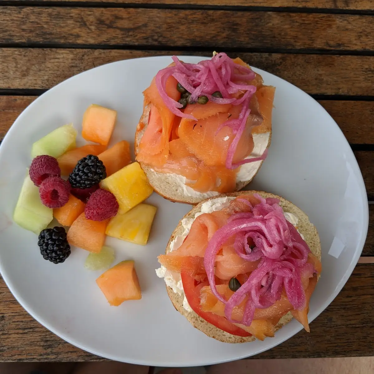 Smoked Salmon Bagel