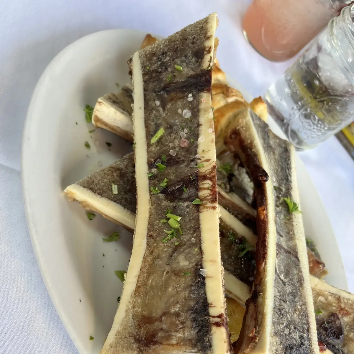 Roasted Bison Marrow Bones