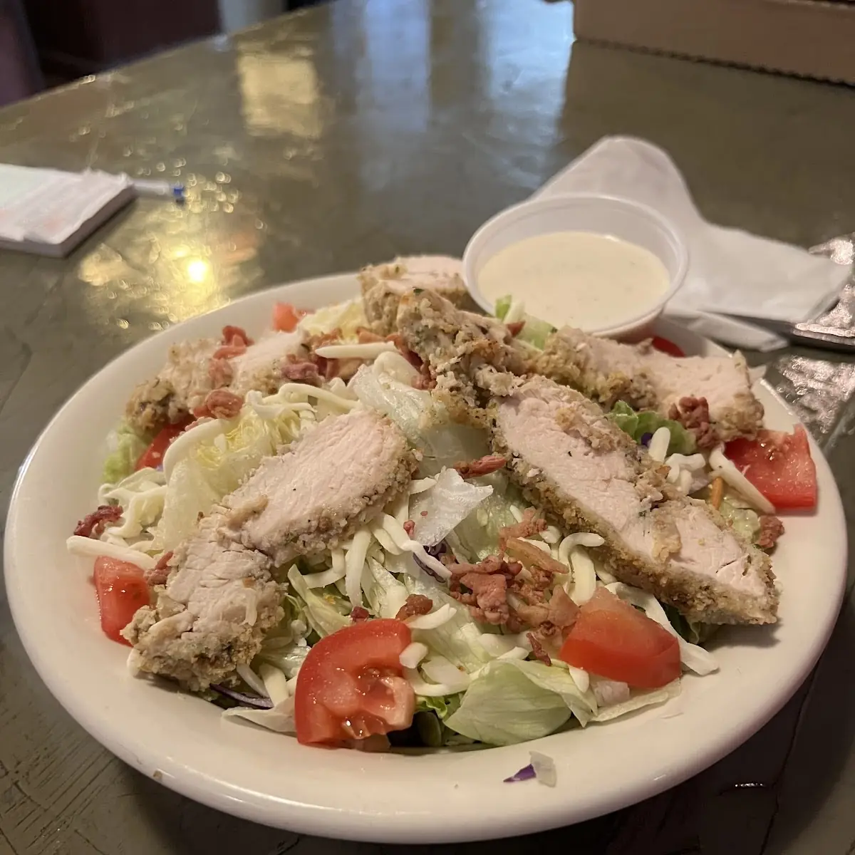 Chicken Bacon Ranch Salad