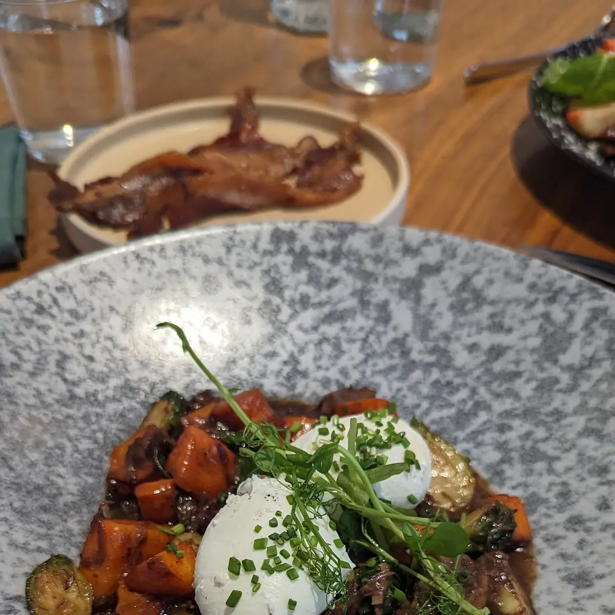 Short Rib & Sweet Potato Hash