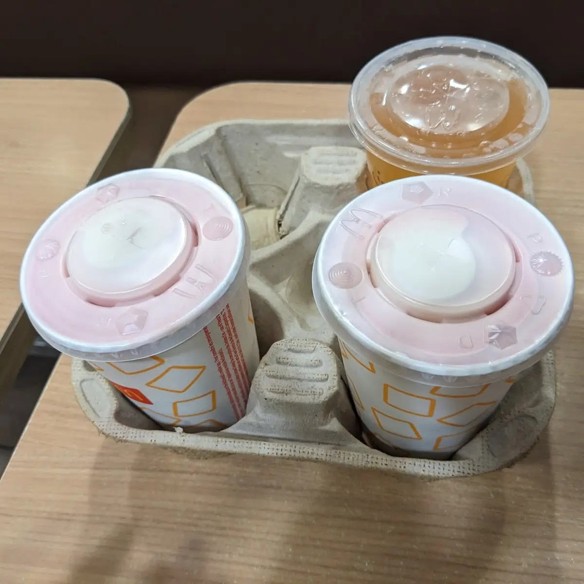 Strawberry Milkshake Peach Mango Lemonade