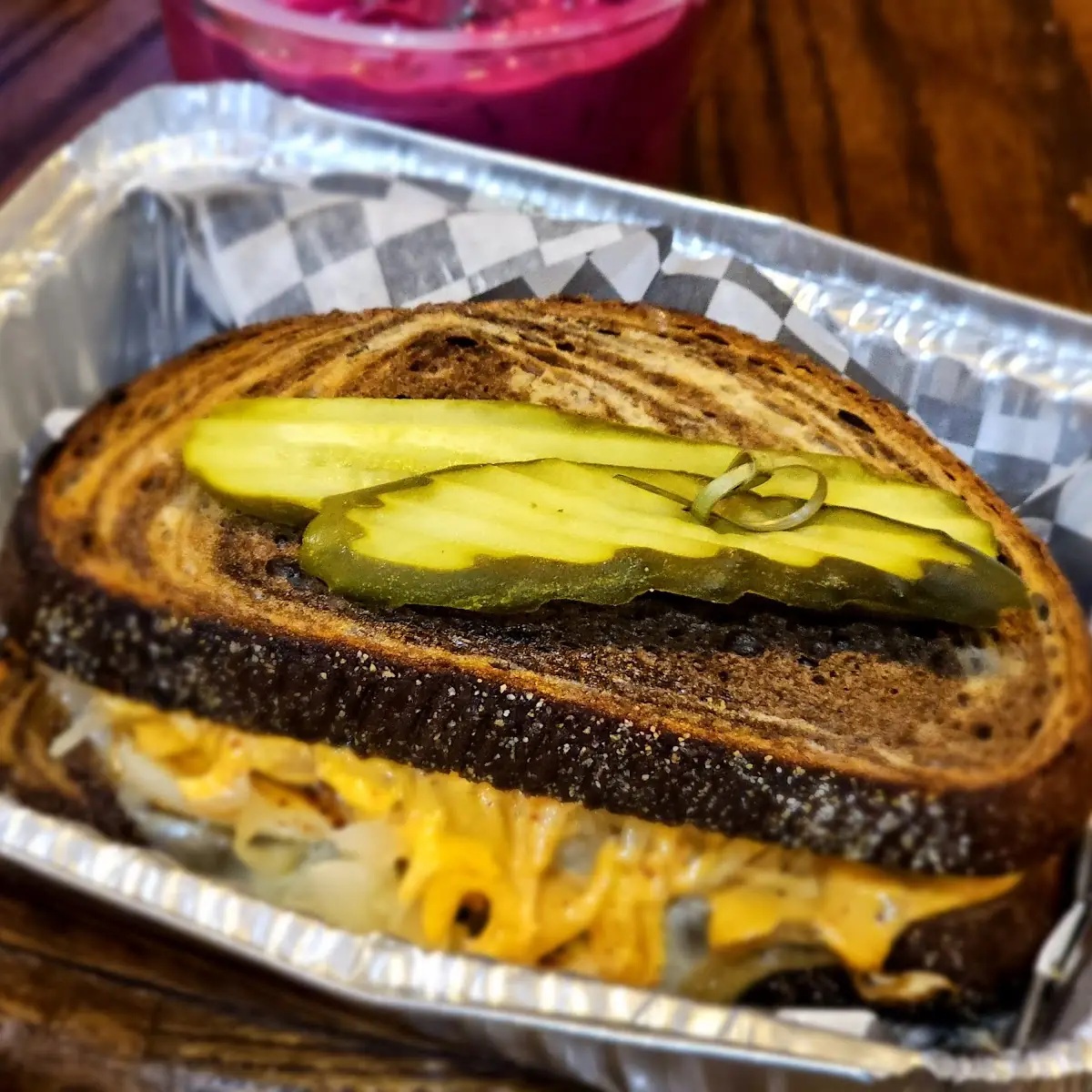 Halibut Reuben