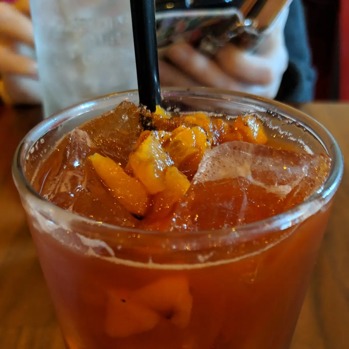 Woodfired Peach Old Fashioned