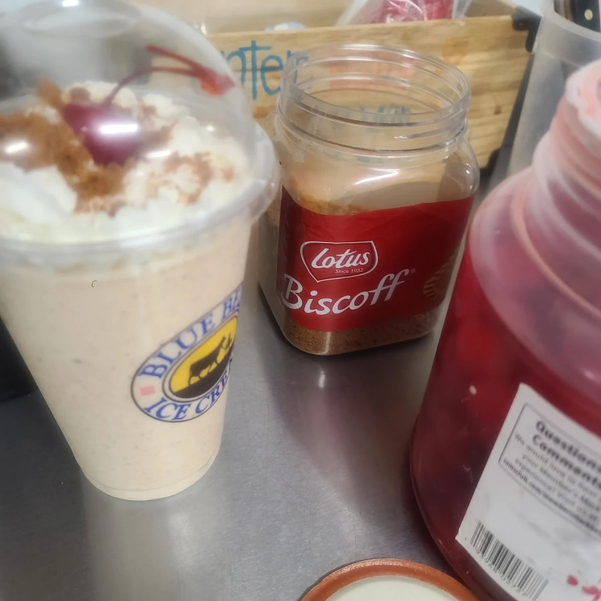 Biscoff Sea Salt Carmel Shake