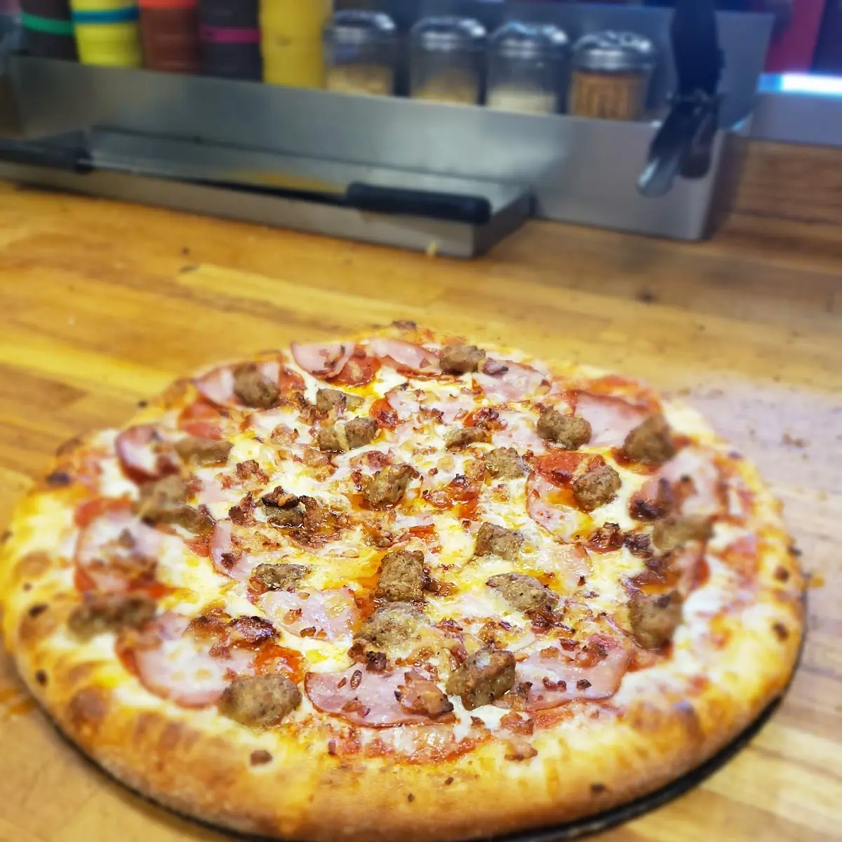 All Meat Pizza