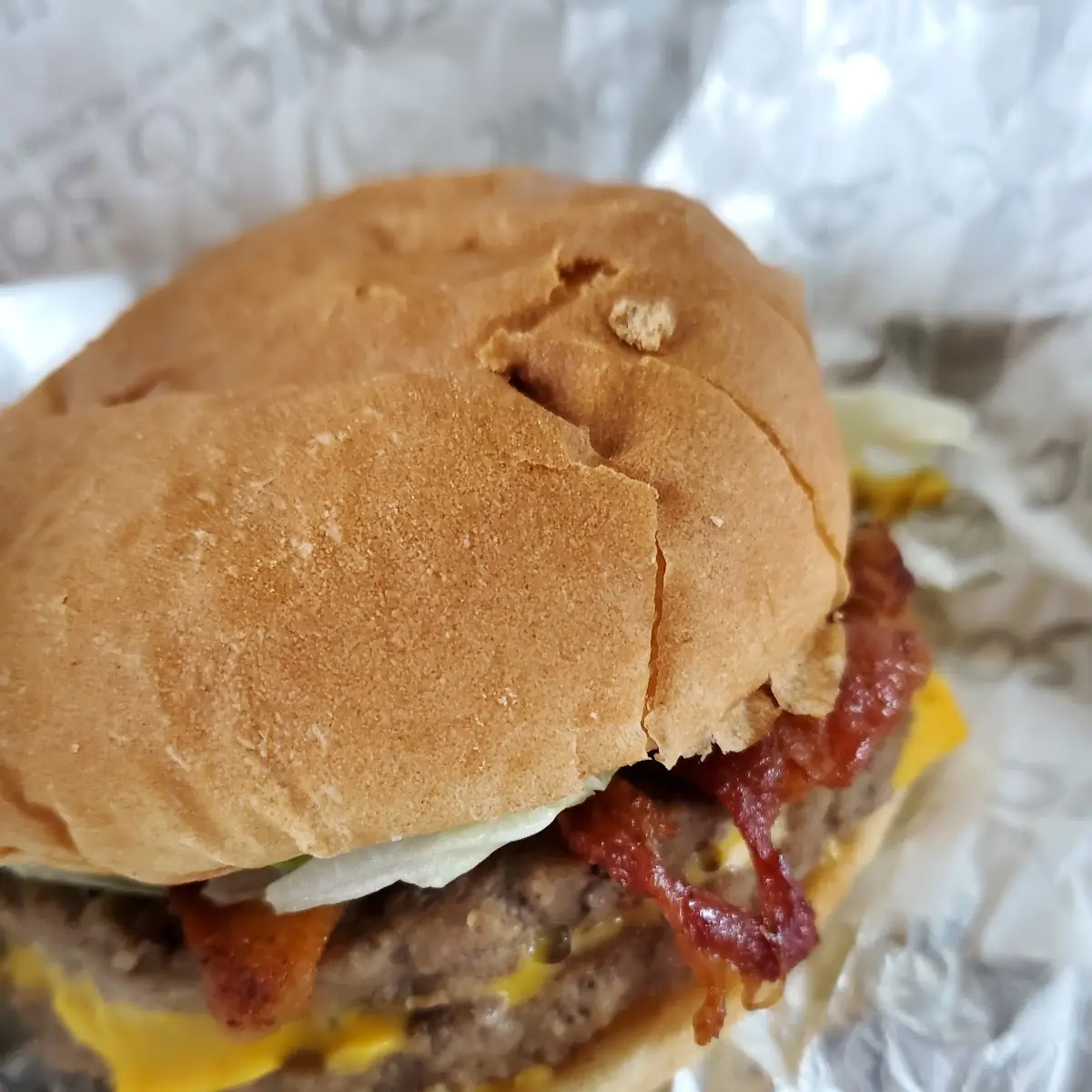 Sonic Bacon Cheeseburger