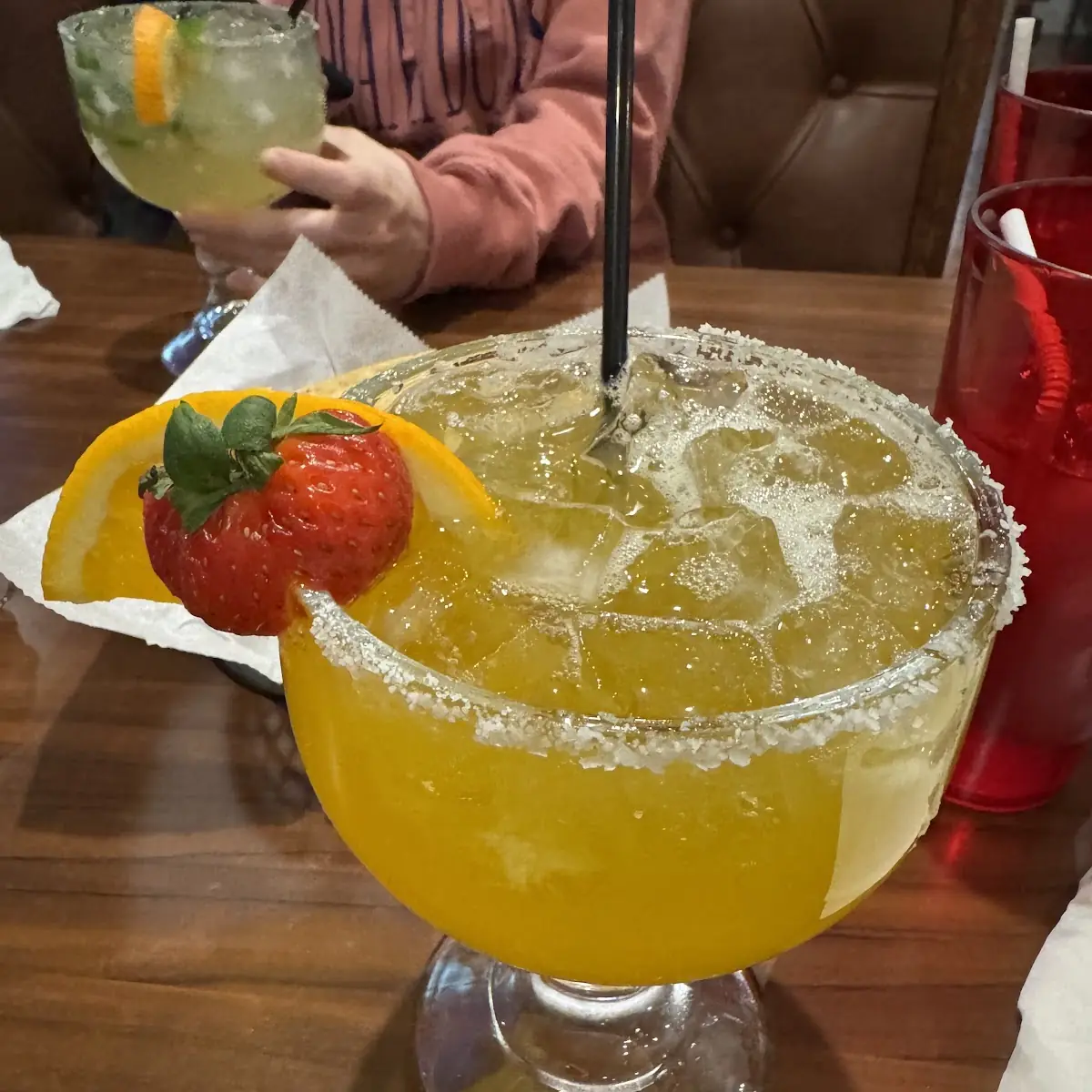 Frozen Margarita with Lime and Orange