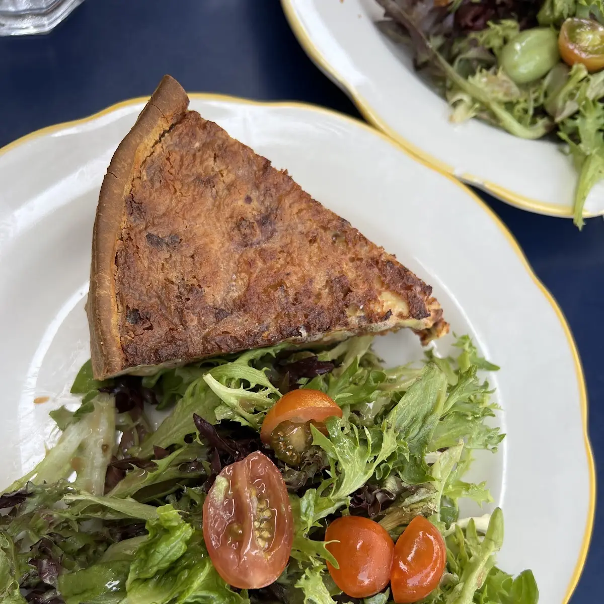 Ham and Cheese Quiche Lorraine