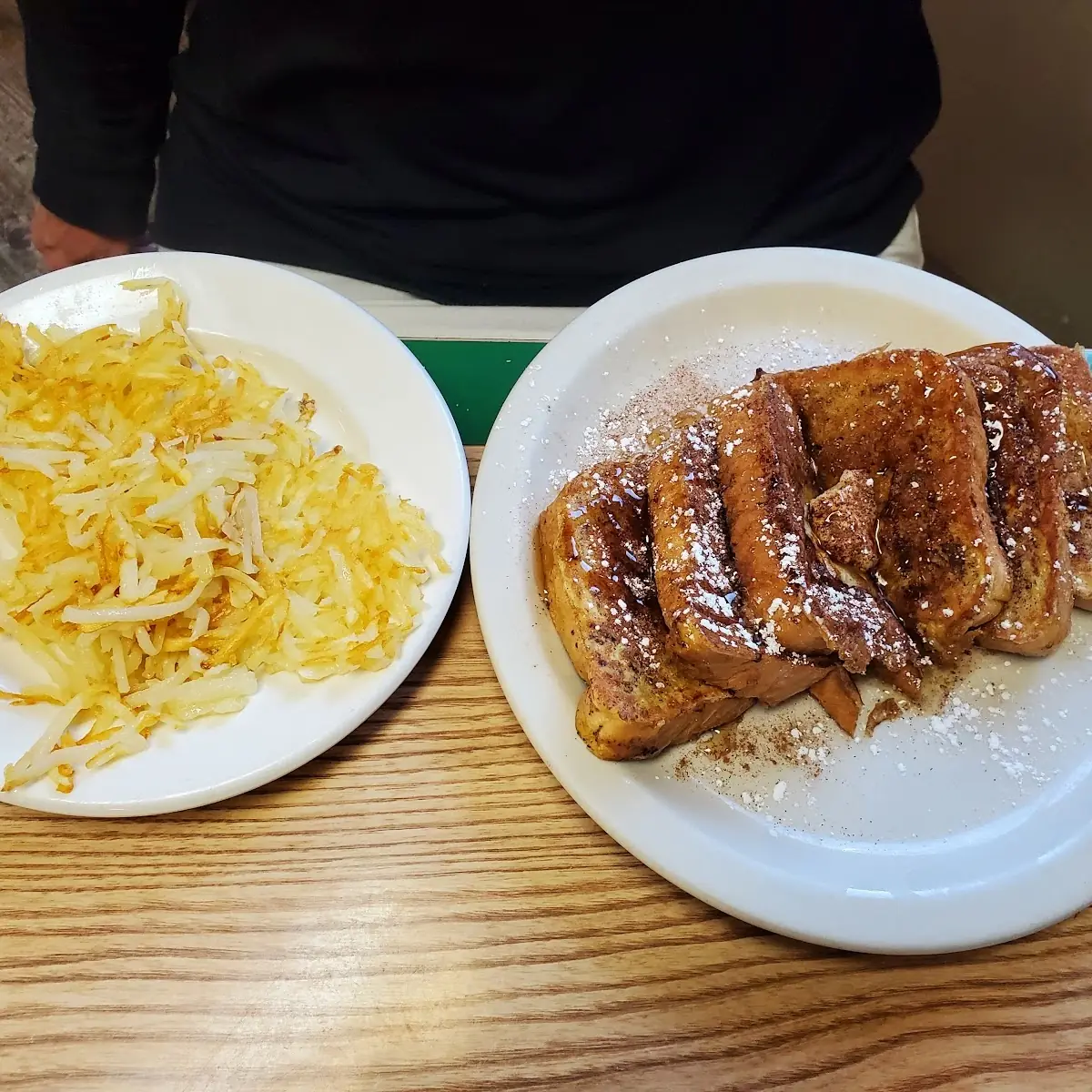 French Toast and Hashbrowns