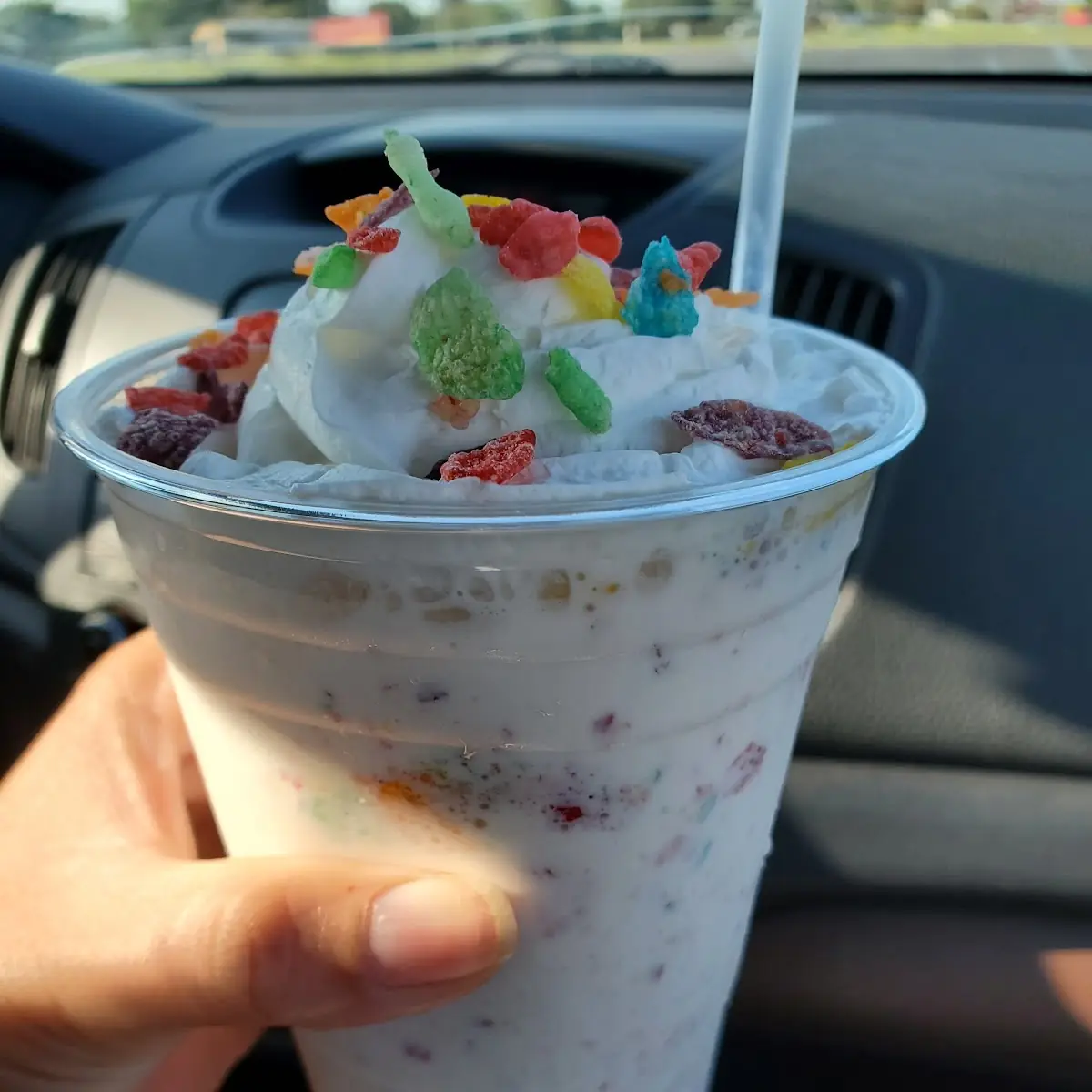 Fruity Pebbles Milkshake