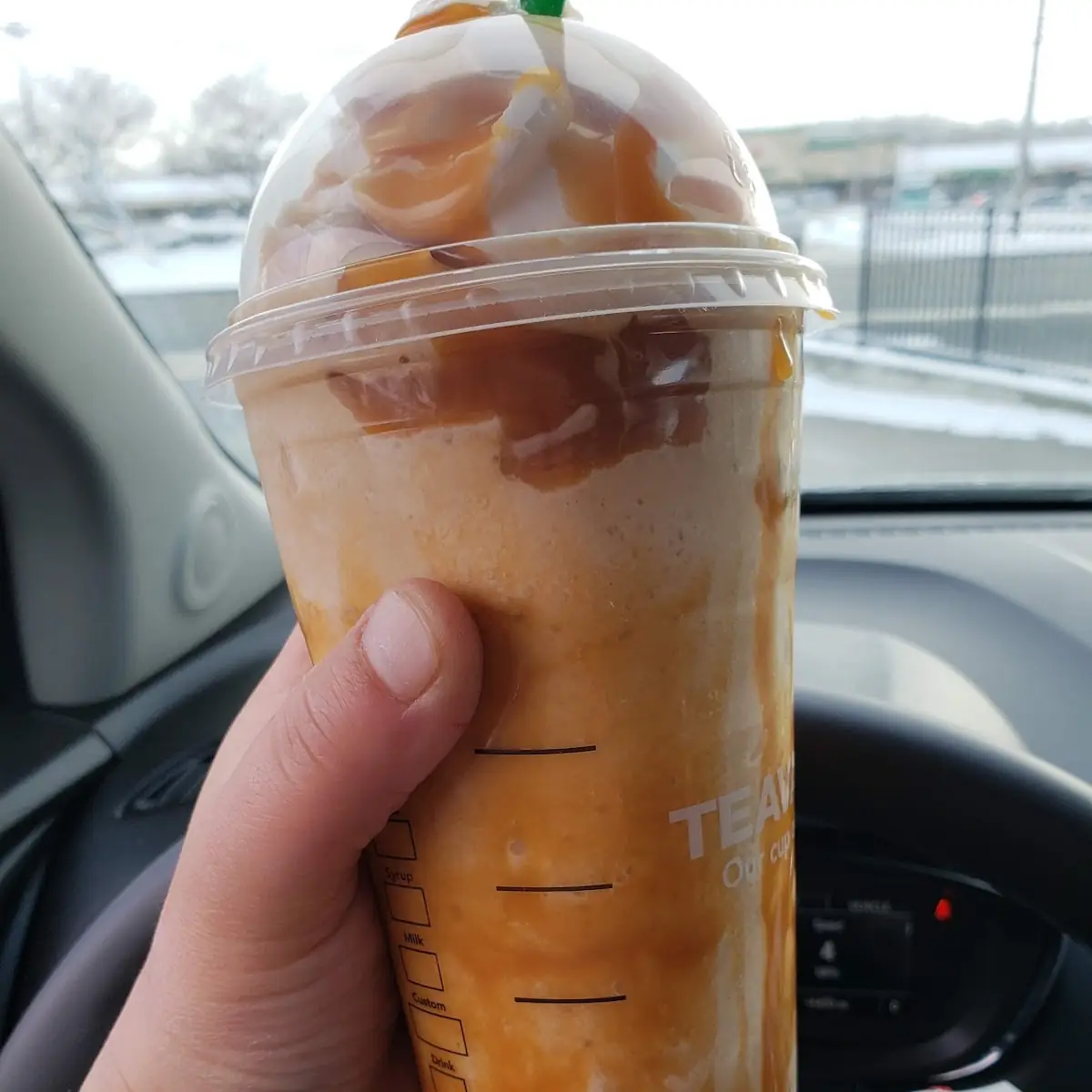 Caramel Frappuccino Blended Beverage