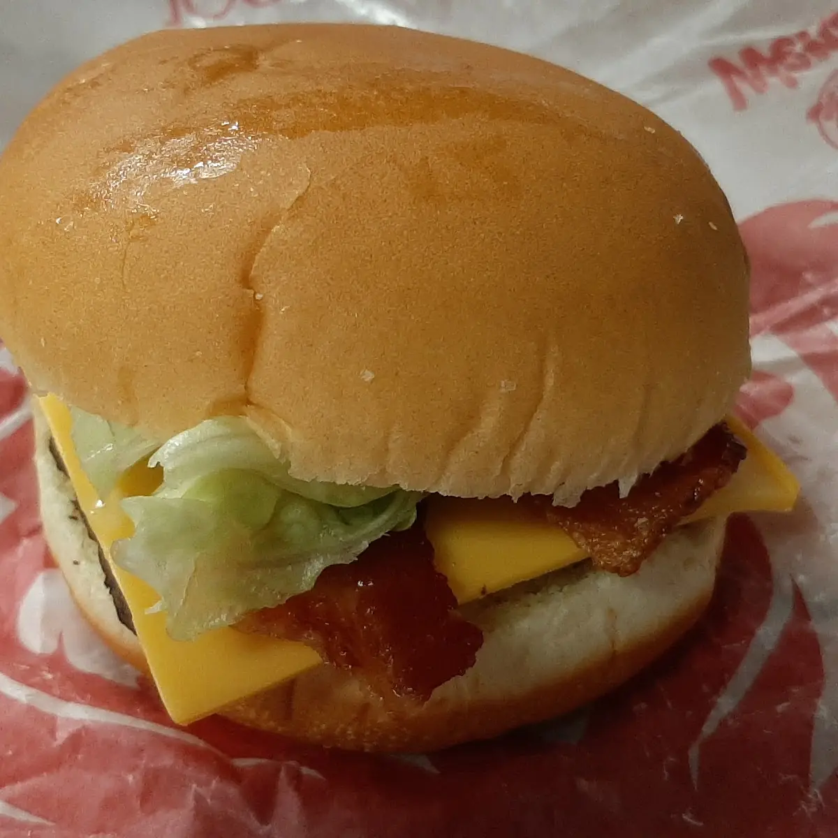 Junior Bacon Cheeseburger