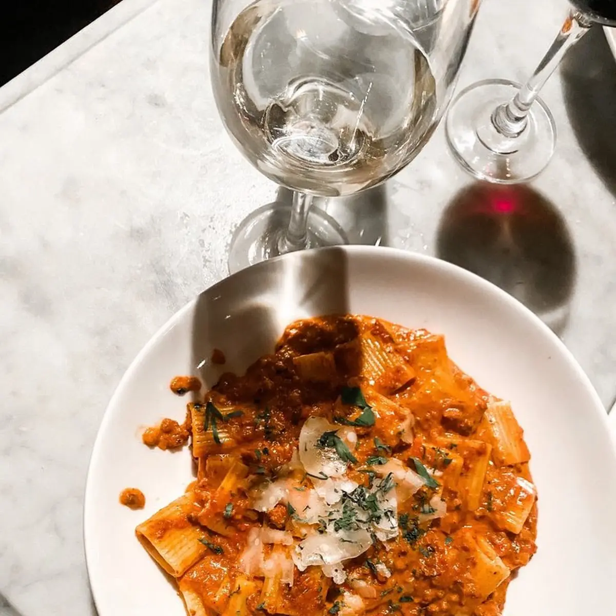 Lunch Rigatoni Bolognese