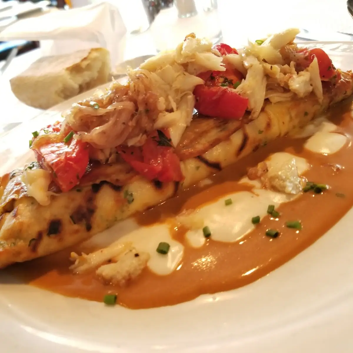 Seafood Crepe