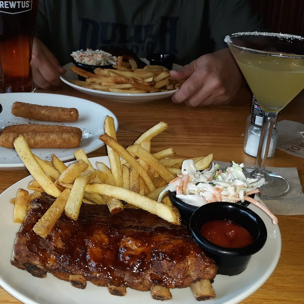 Baby Back Ribs& Fries