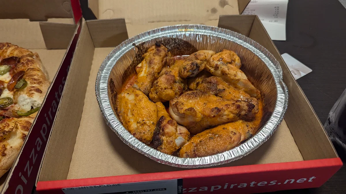 Buffalo Garlic Parmesan Wings