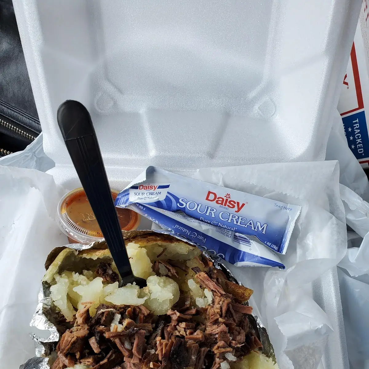 Beef Brisket Baked Potato