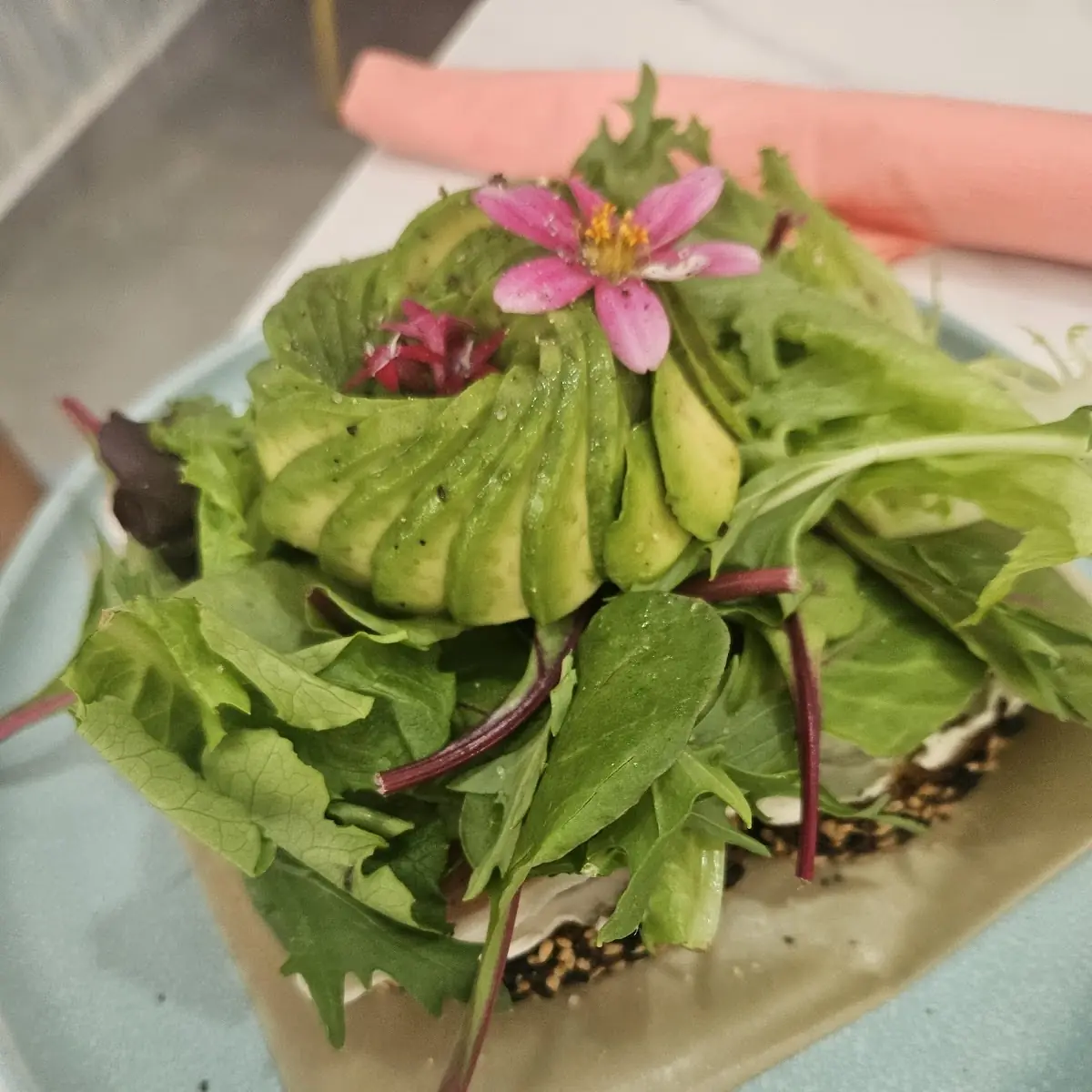 Rose Avocado Toast