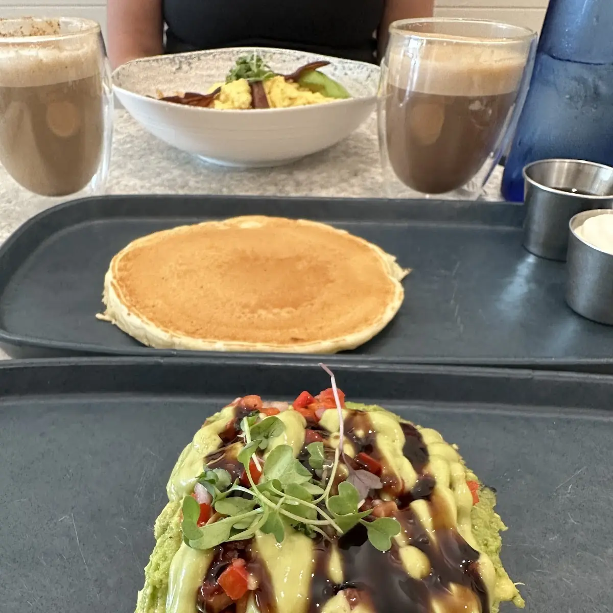 Avocado Toast and Pancake