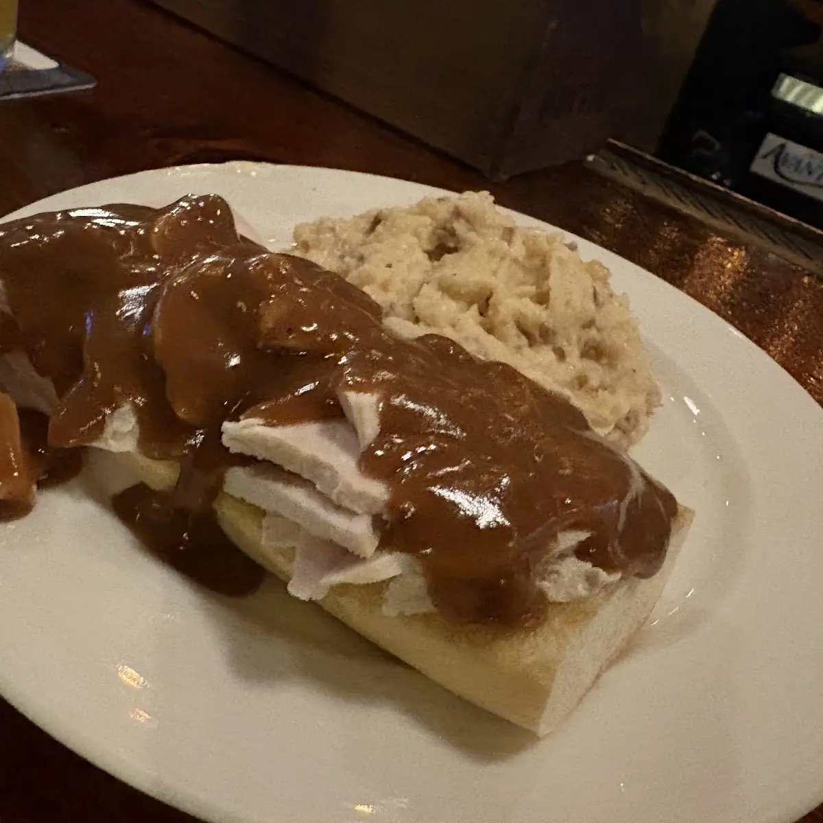 Open Face Turkey Sandwich