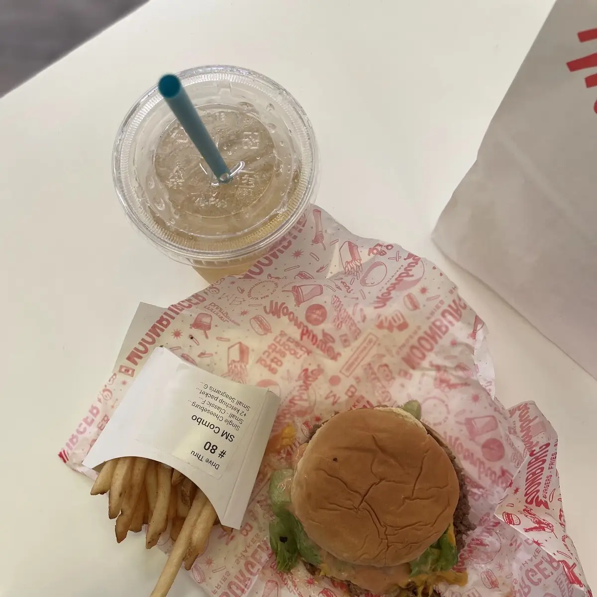 Cheese Burger Meal