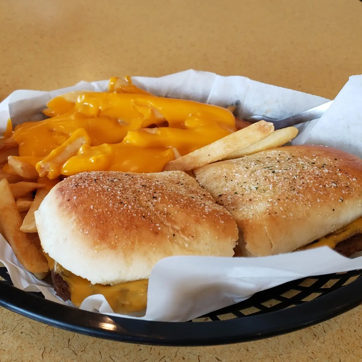 GCB and Cheese Fries