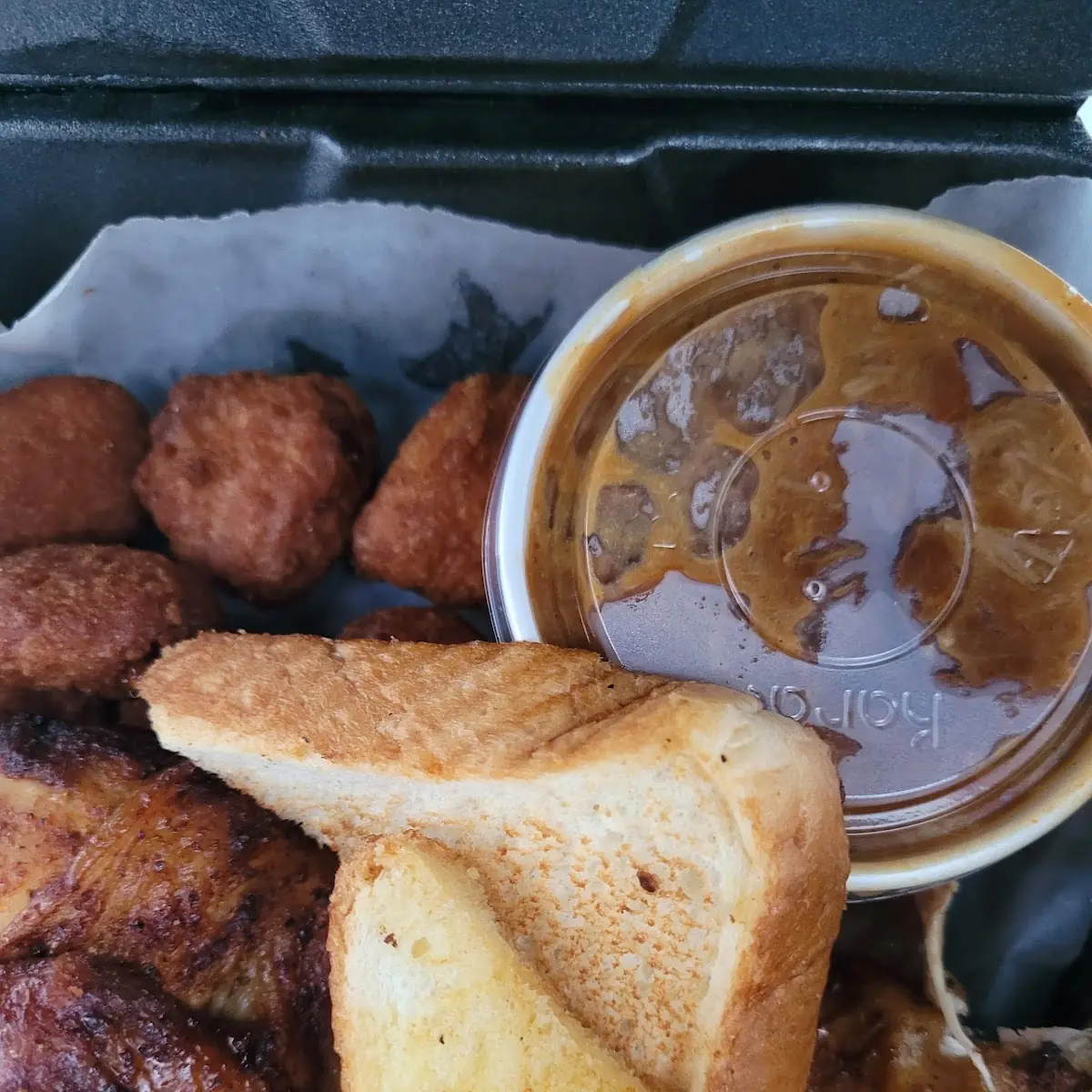 Roasted Chicken Hash Corn Fritters