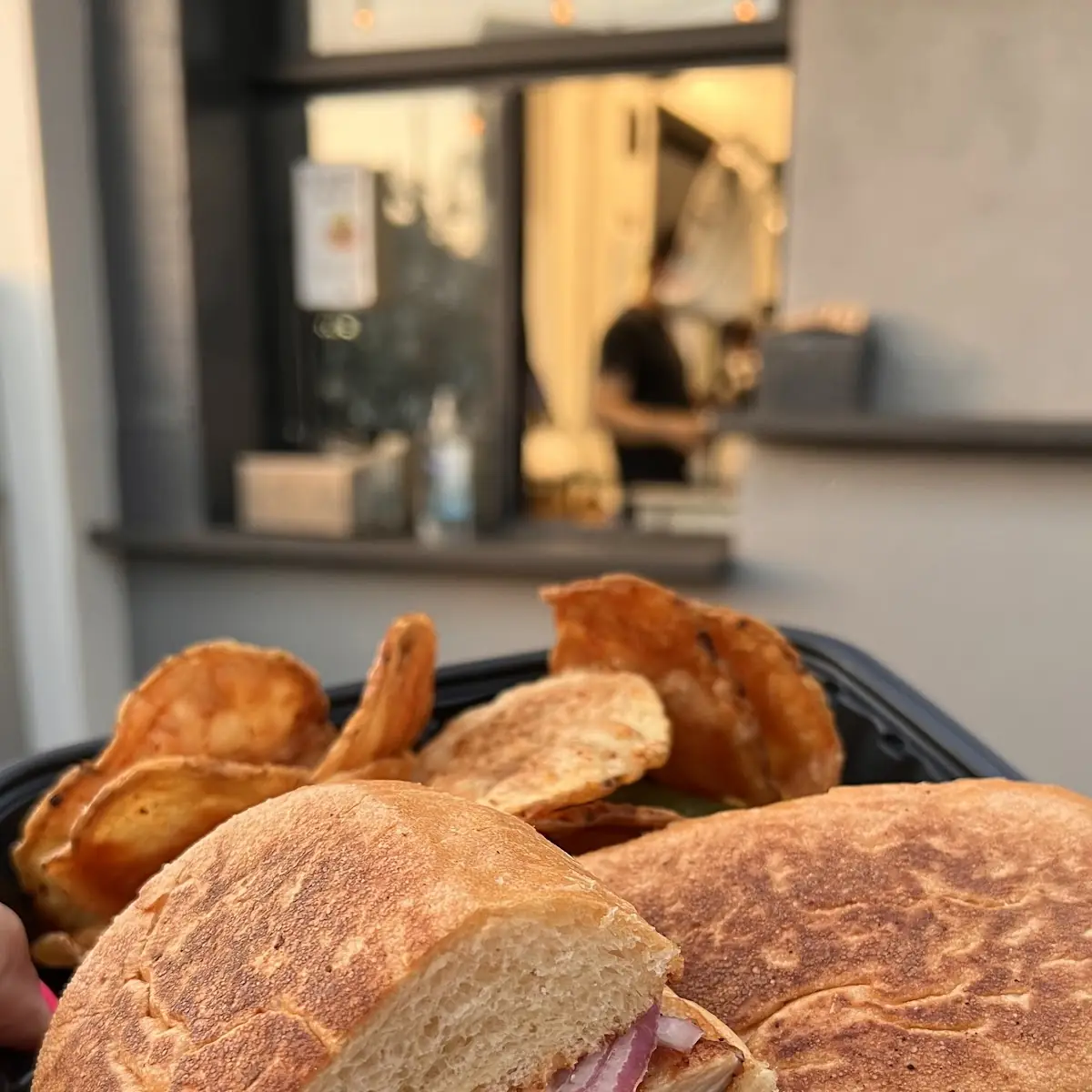 Milanesa Chicken Sandwich