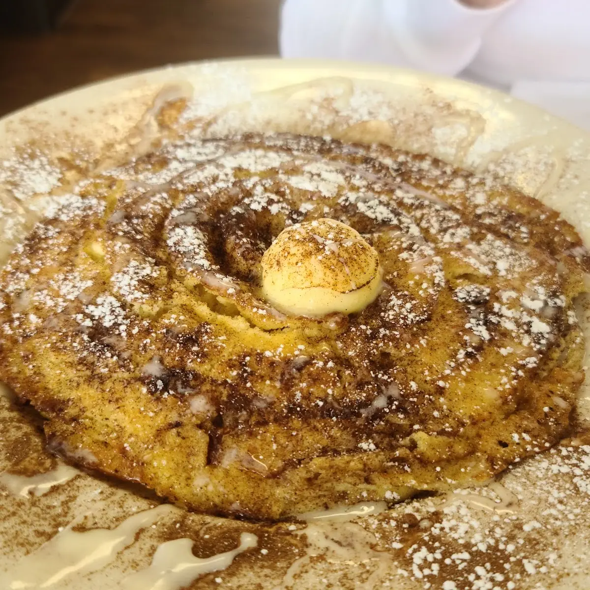 Cinnamon Roll Pancake