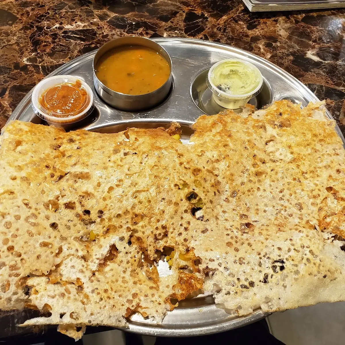 Rava Masala Dosa
