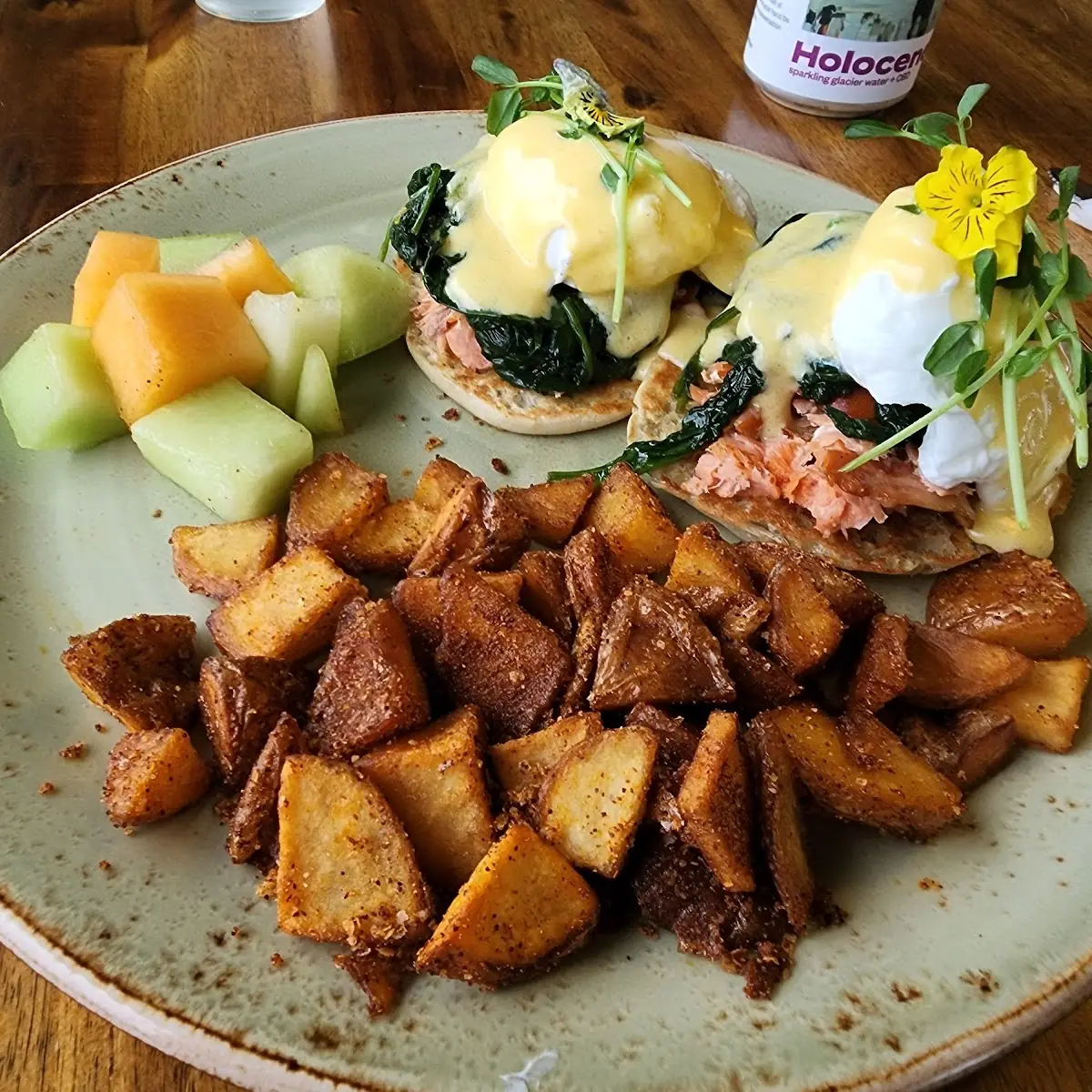 Eggs Benedict Salmon Style
