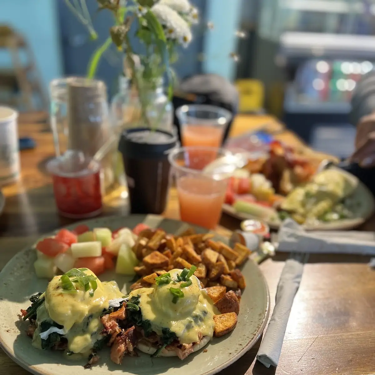 Smoked Salmon Eggs Benedict