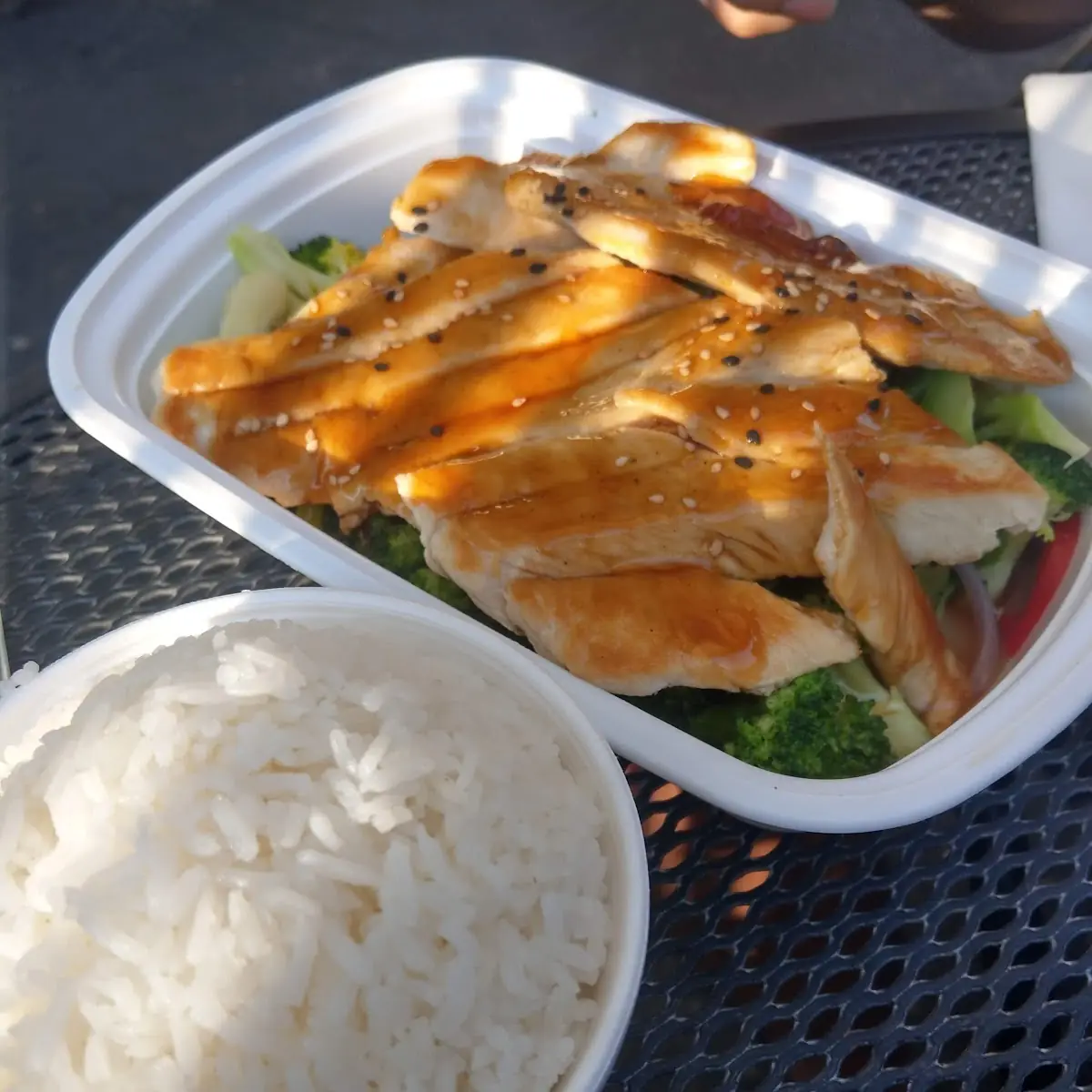 Vegetable Teriyaki Sashimi