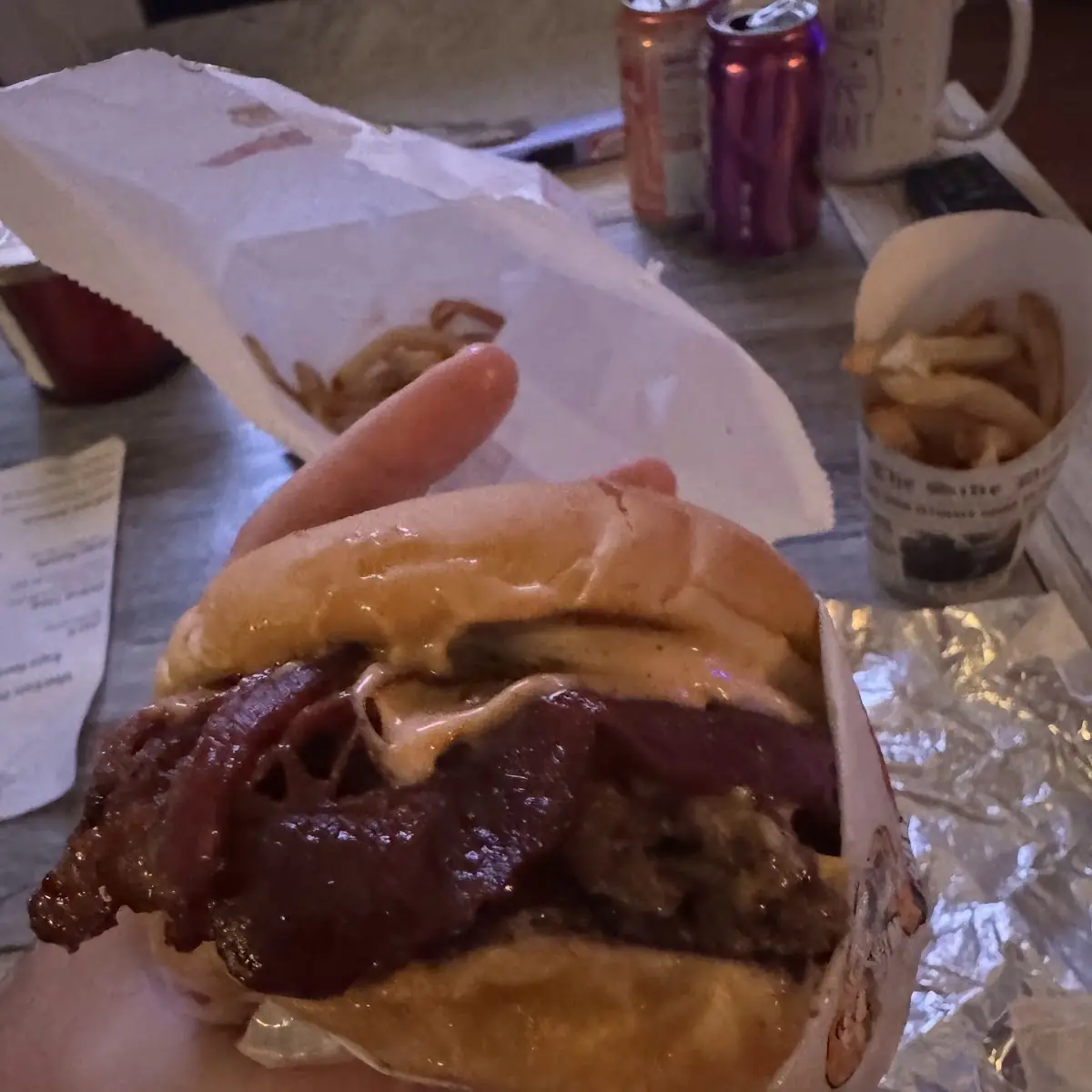 Bacon Double Cheeseburger