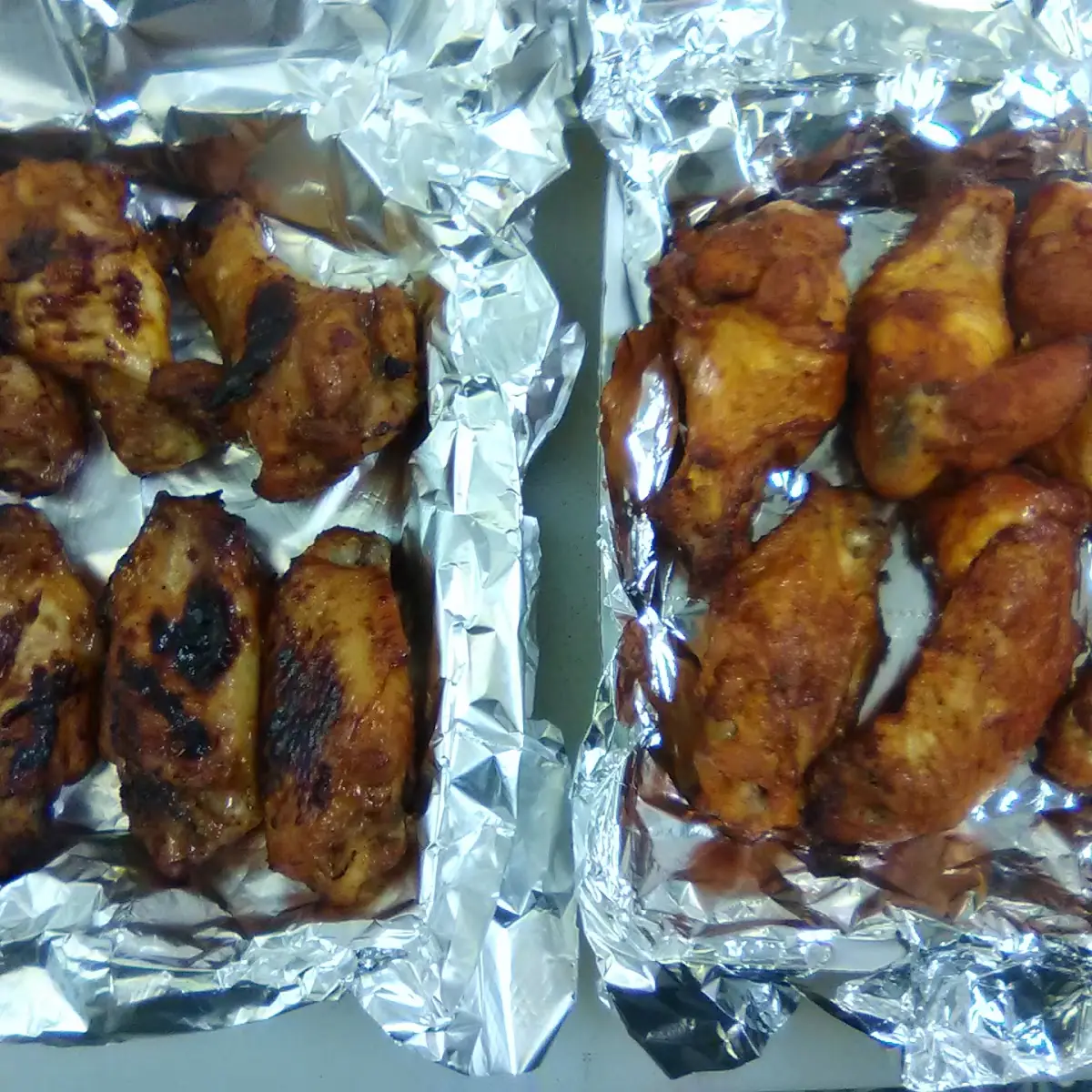 Hot Wings and BBQ Wings