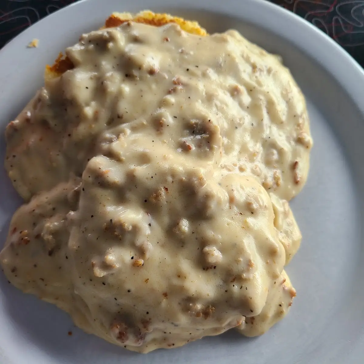 Biscuits and Sausage Gravy