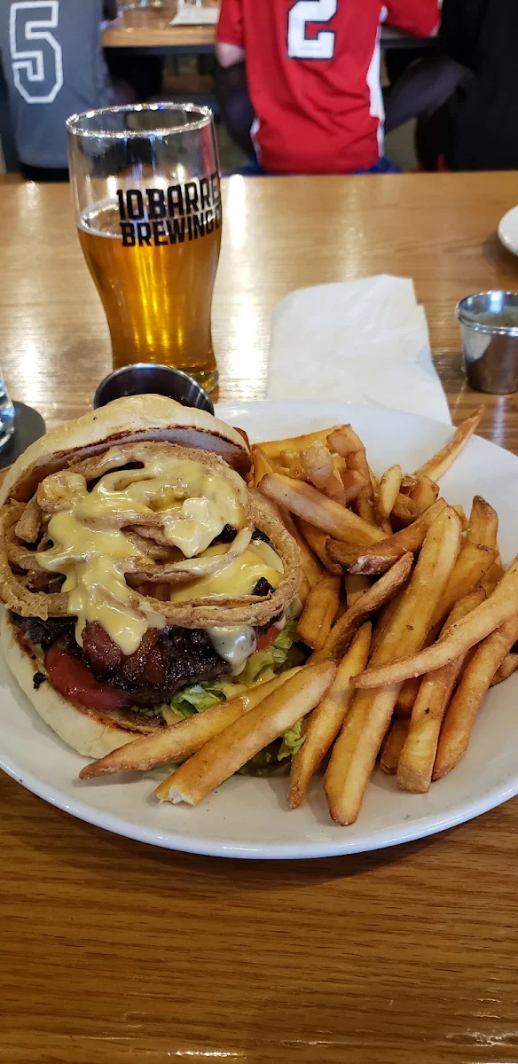 Beer Cheese Burger