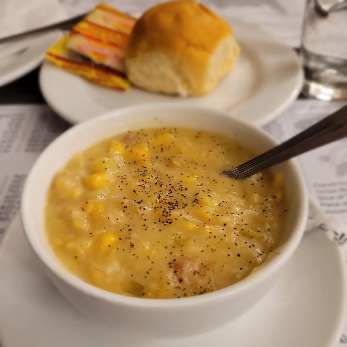Soup of the Day Corn Chowder