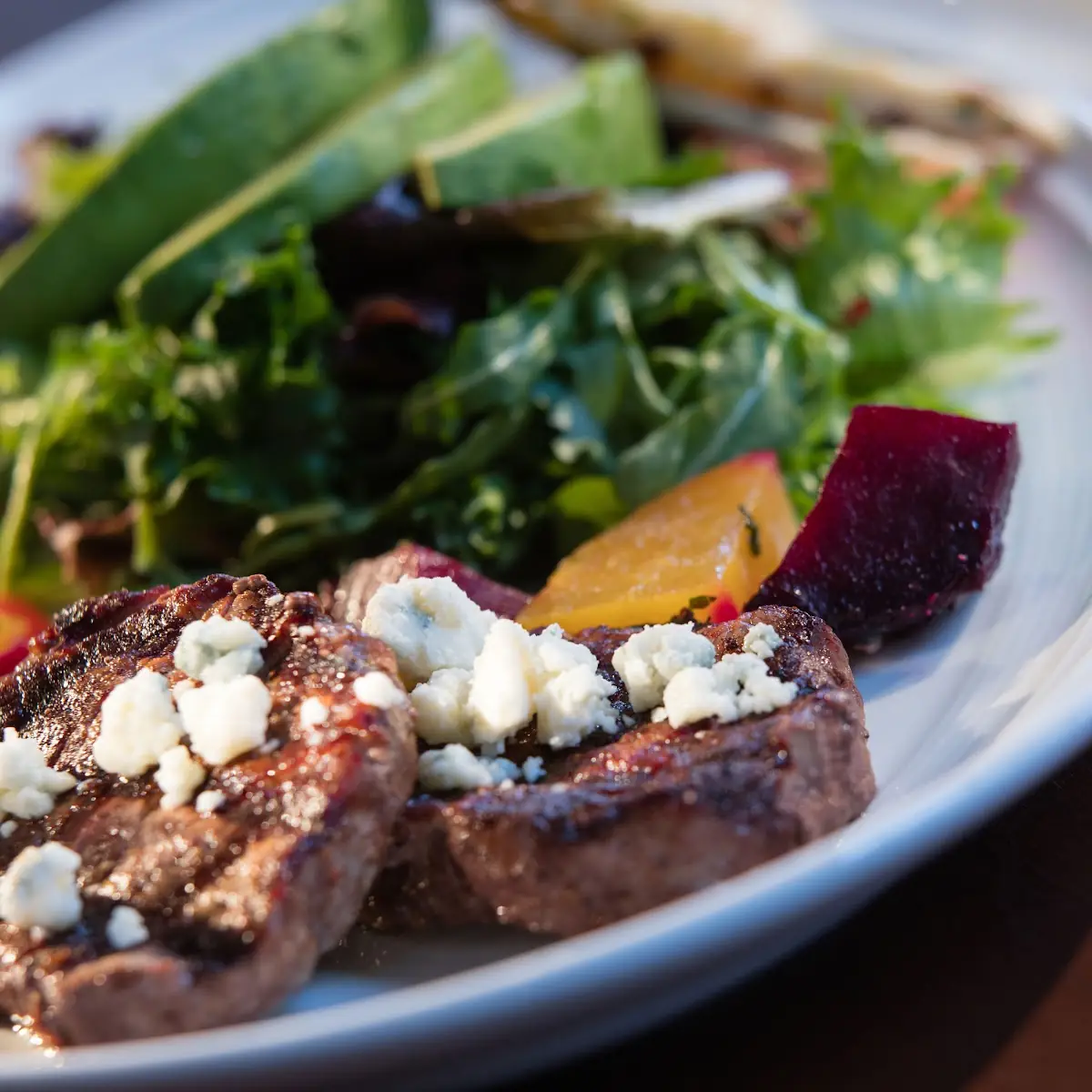 Beef Medallions Roasted Beets