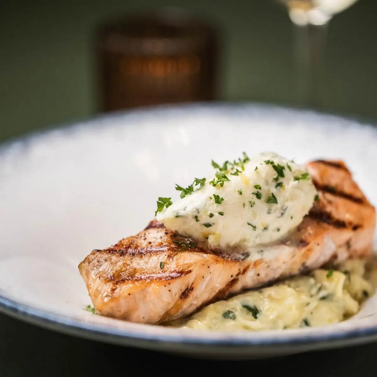 Grilled Atlantic Salmon