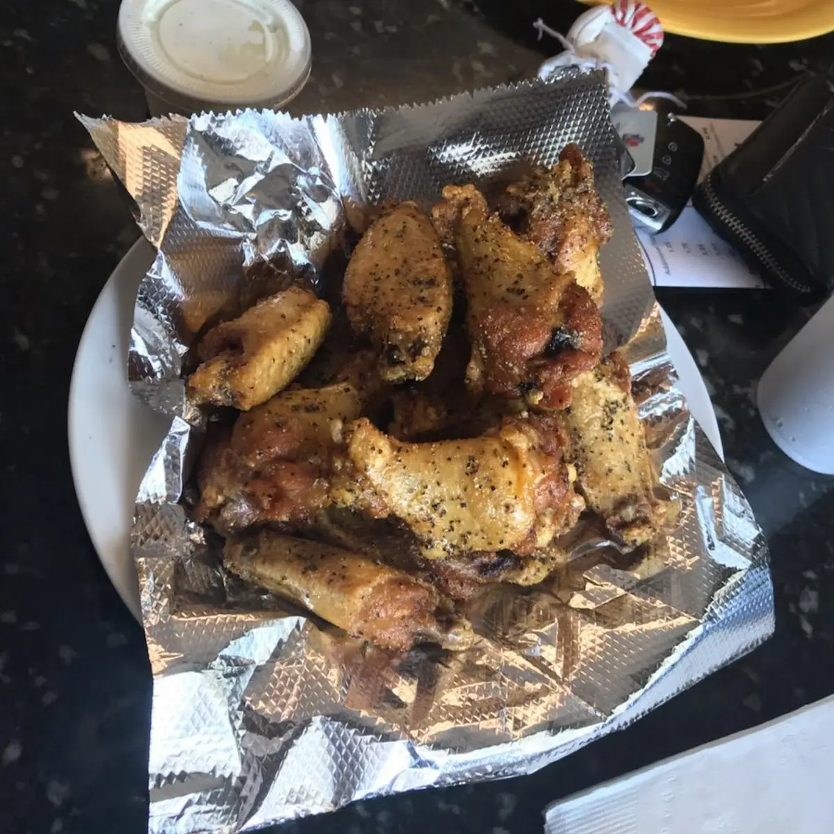 Lemon Pepper and Garlic Parmesan Wings