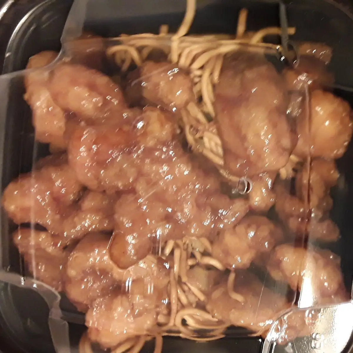 Orange Chicken Chow Mein