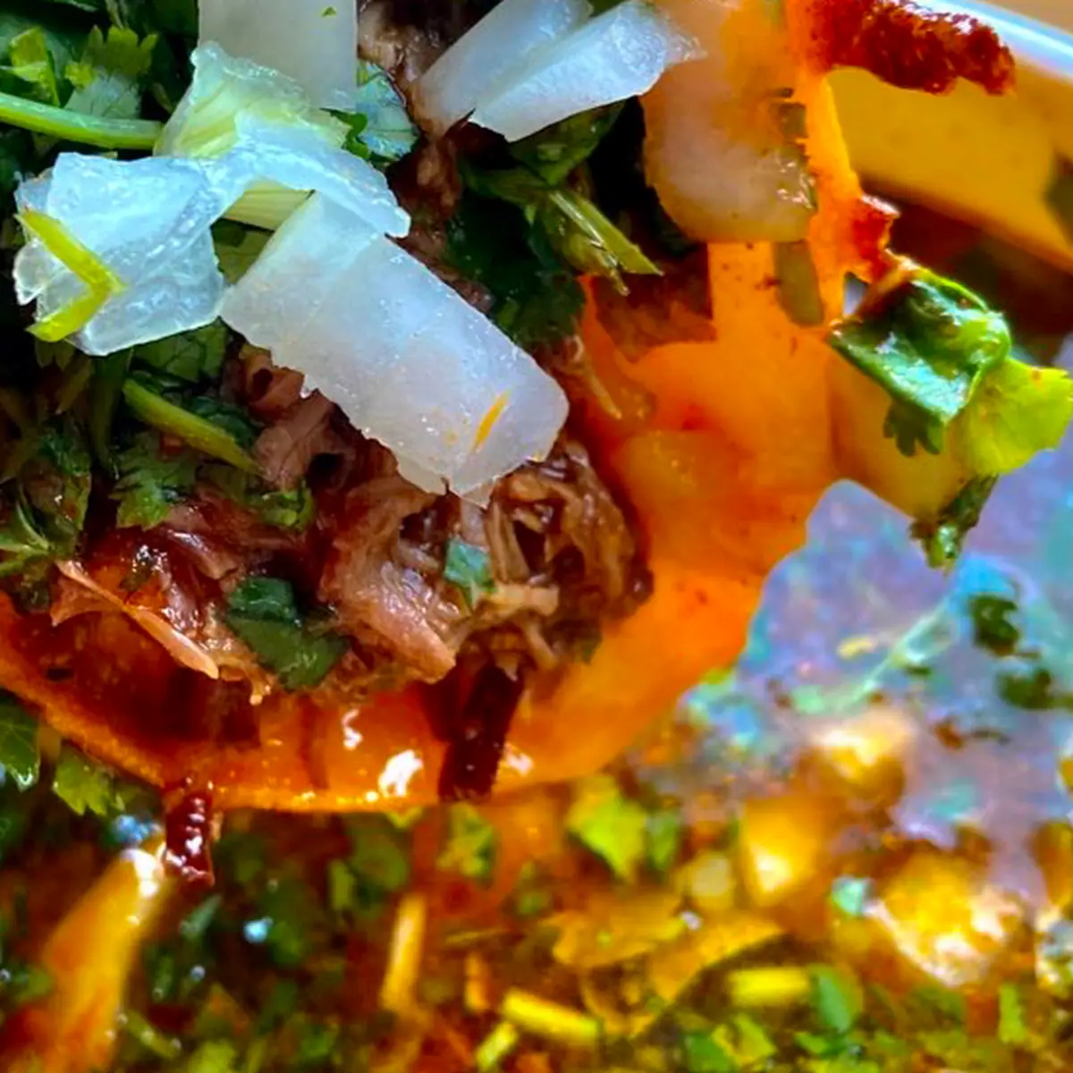 Birria En Caldo Bowl