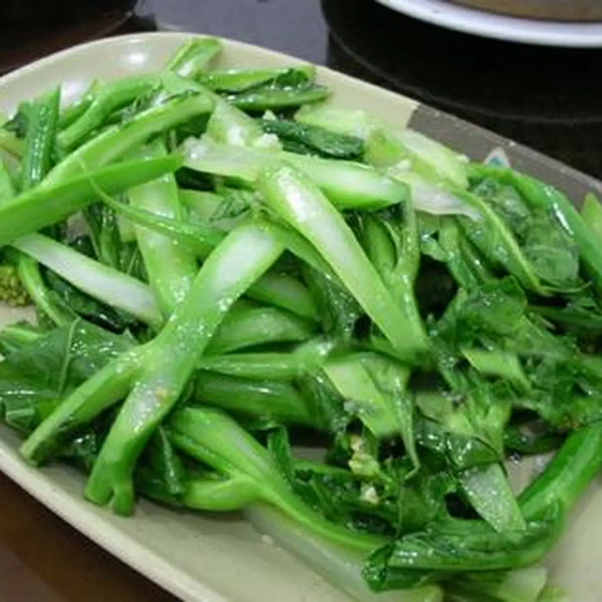 Steamed Chinese Green with Oyster Sauce